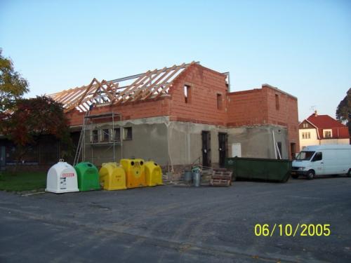 Výstavba bytů I.-říjen 2005